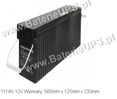 Akumulator 12V 111Ah EUROPOWER EPL 110-12FT. 12 110 AGM.