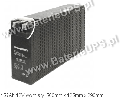 Akumulator 12V 157Ah EUROPOWER EPL 155-12FT. 12 155 AGM.